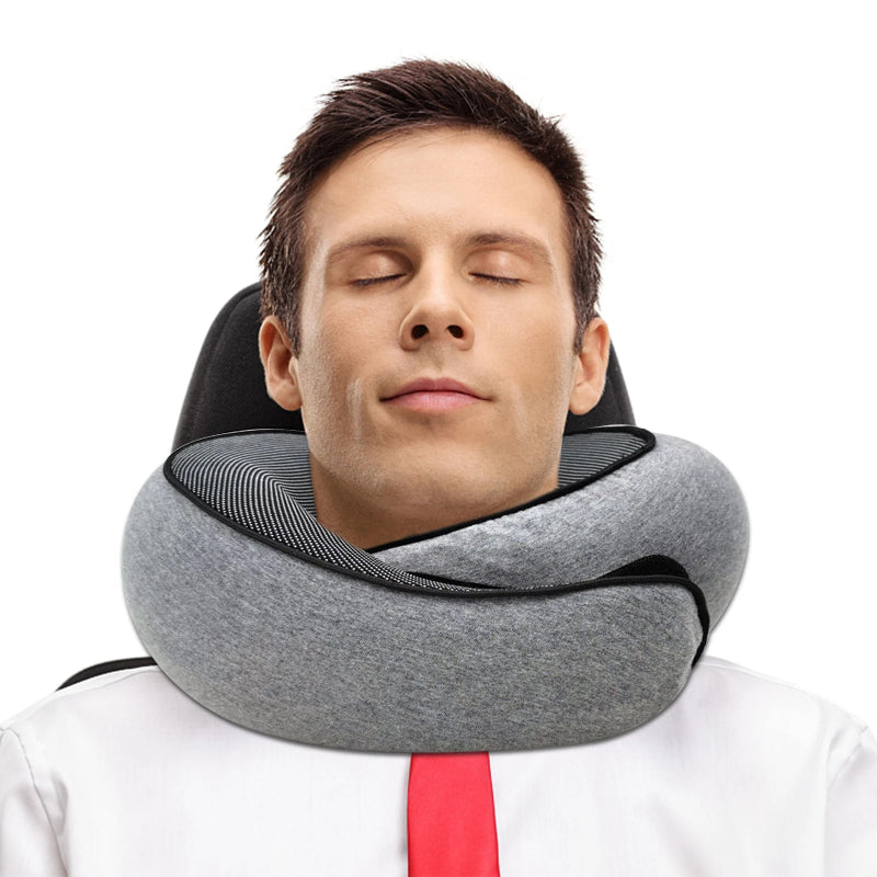 U-shaped Travel Neck Memory Foam - Vibe Vault