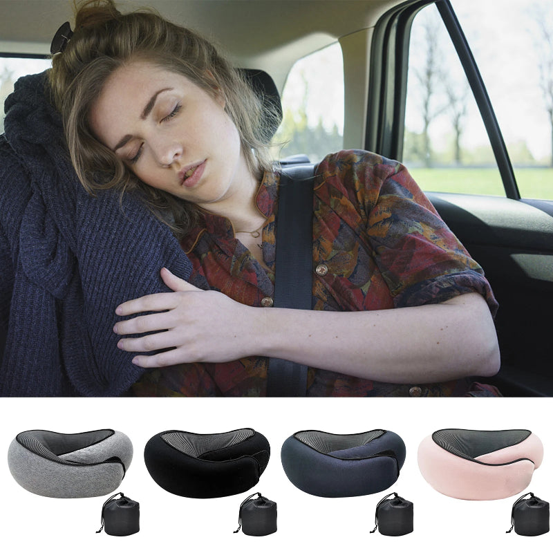 U-shaped Travel Neck Memory Foam - Vibe Vault