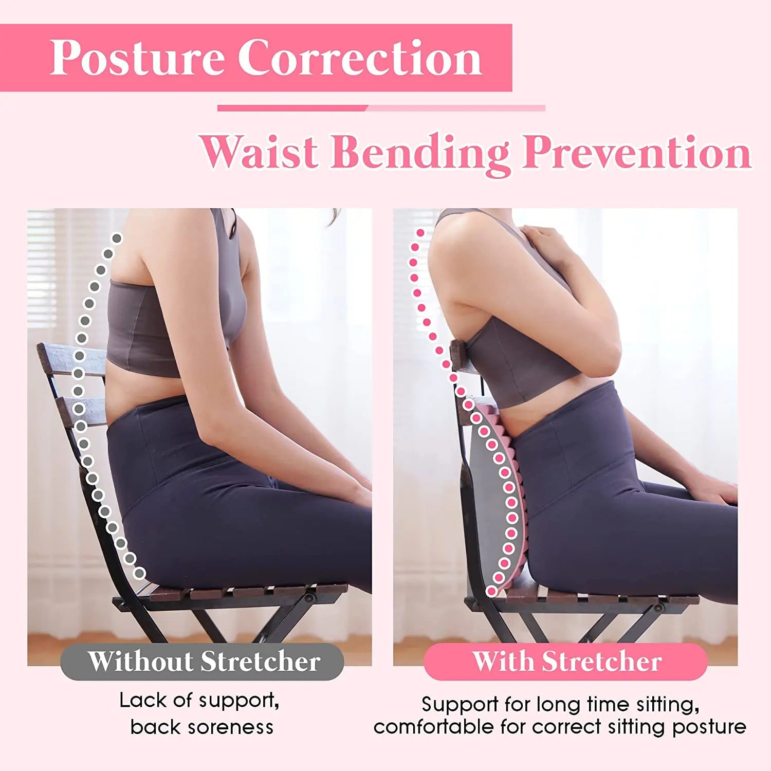 Lower Back Posture Corrector Pillow - Vibe Vault