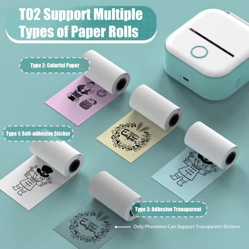 Portable Wireless Thermal Label Printer - Vibe Vault